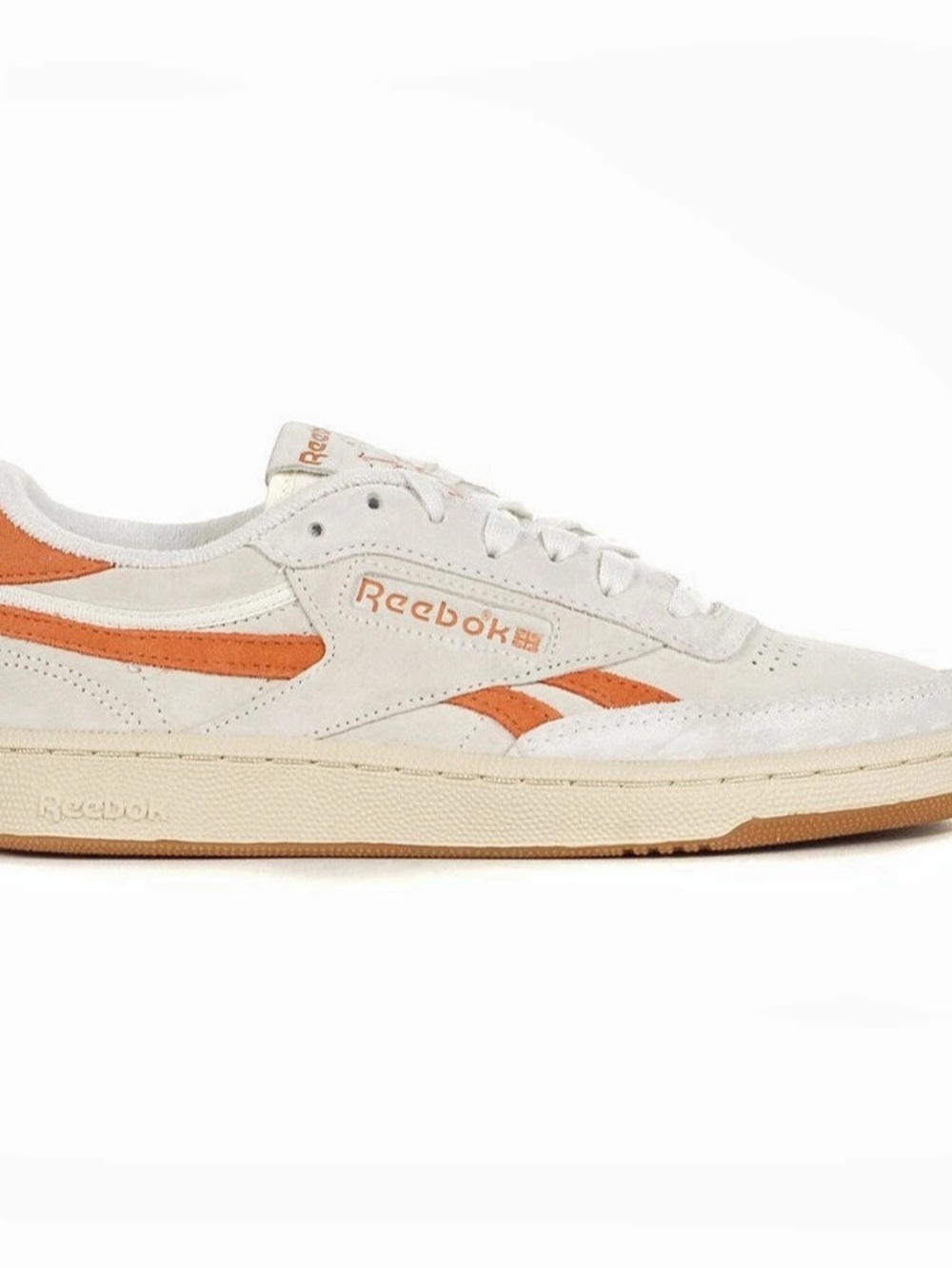 Reebok Club C 85 Sneakers White & Orange US 6